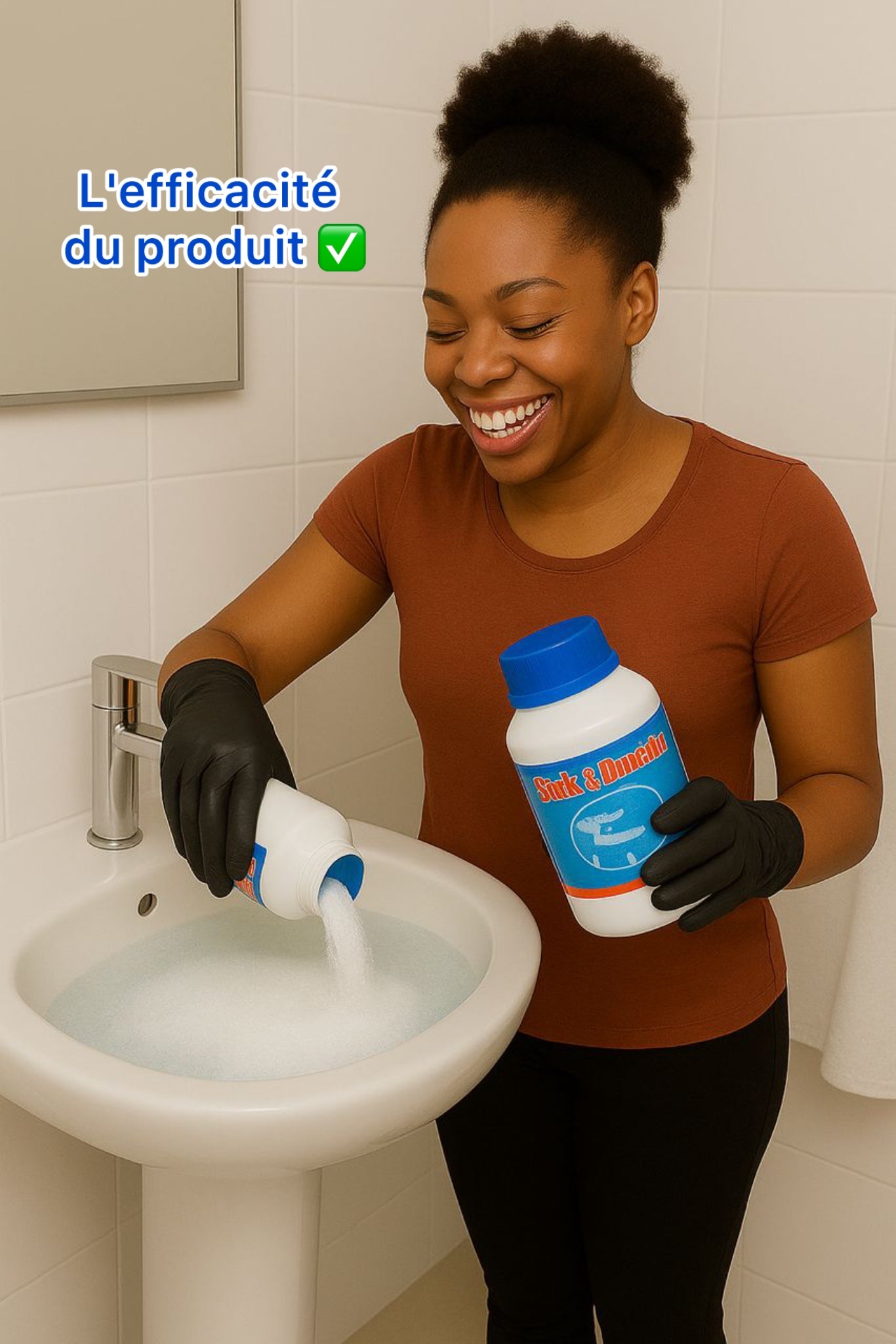 DÉBOUCHEUR DE CANALISATION ULTRA-PUISSANT : 1 ACHETÉ = 1 OFFERT + UNE PAIRE DE GANTS GRATUITE !