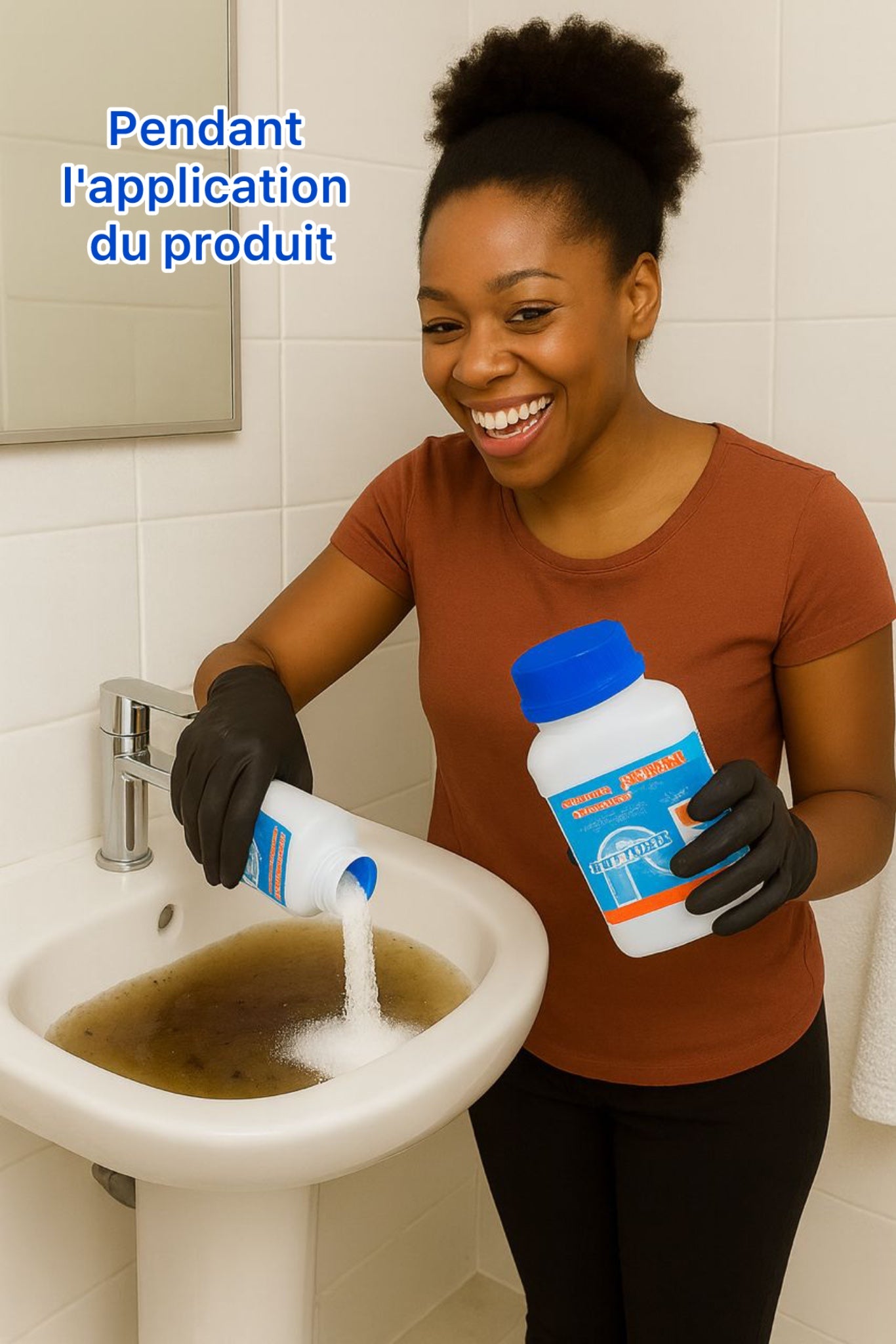 DÉBOUCHEUR DE CANALISATION ULTRA-PUISSANT : 1 ACHETÉ = 1 OFFERT + UNE PAIRE DE GANTS GRATUITE !